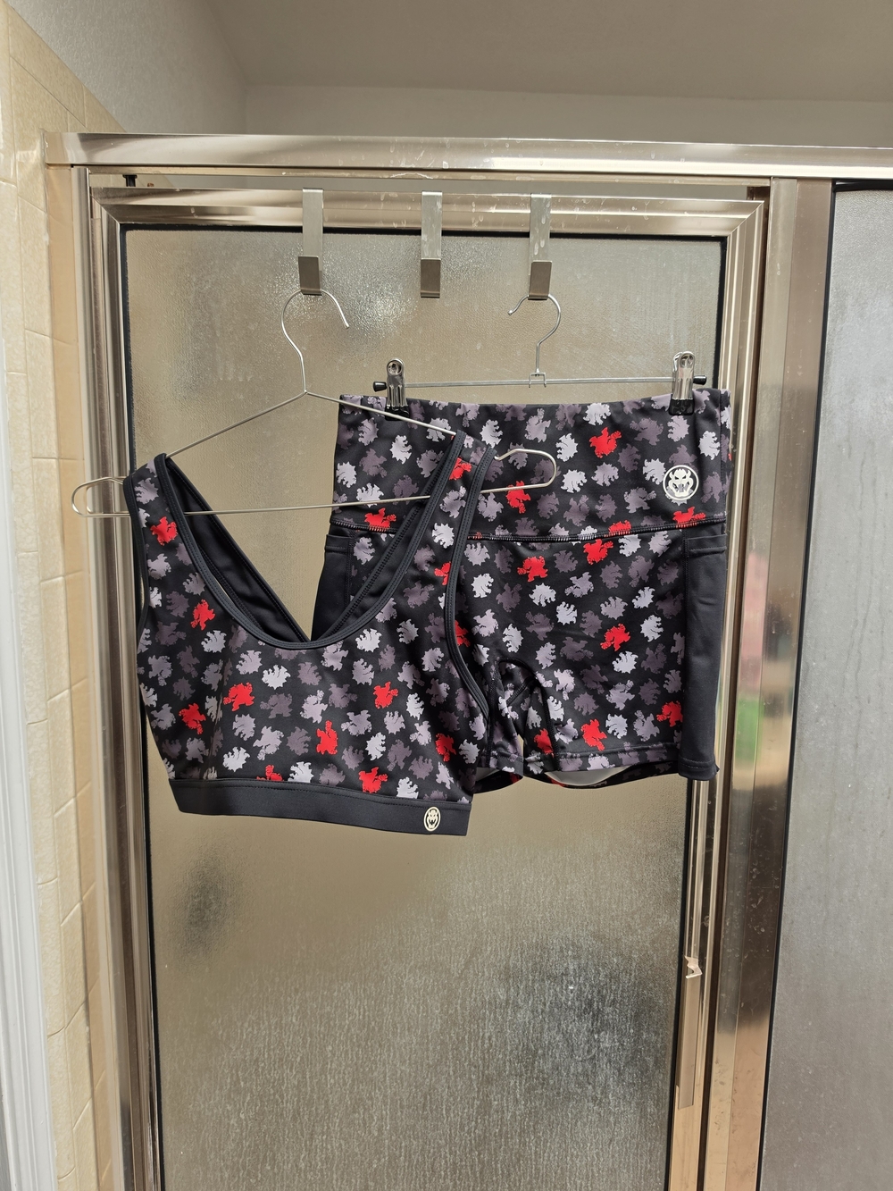 BlackMilk Bowser Cross Back Crop and High Waist Smackdowns